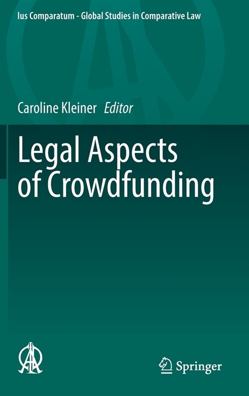 Legal Aspects of Crowdfunding (Hardcover)