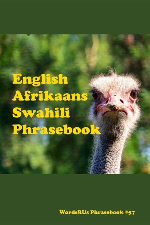 English / Afrikaans / Swahili Phrasebook (Paperback)
