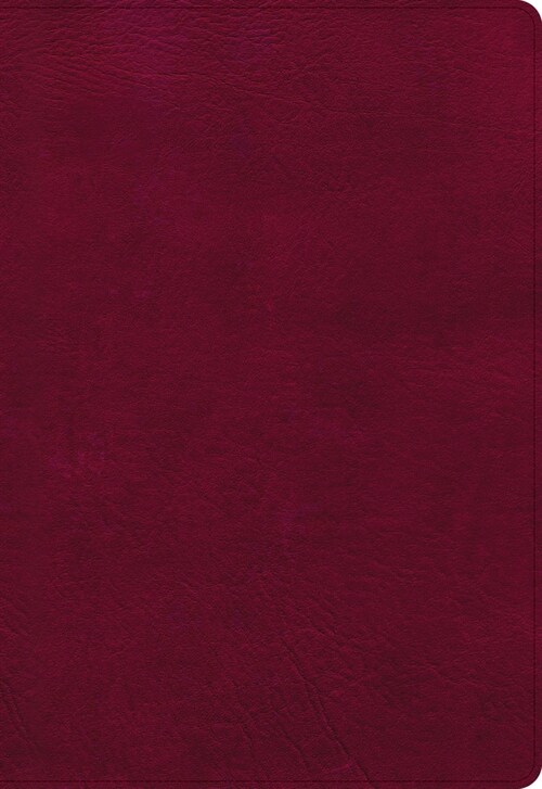 NASB Super Giant Print Reference Bible, Burgundy Leathertouch (Imitation Leather)