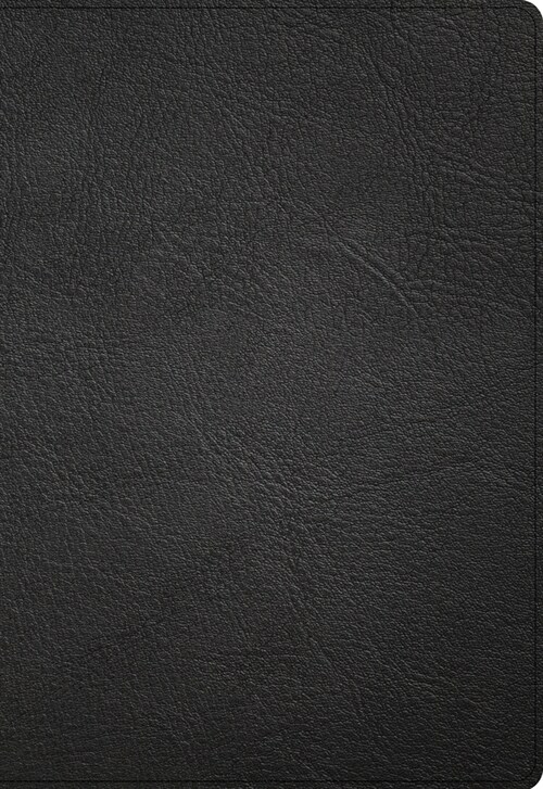 NASB Super Giant Print Reference Bible, Black Genuine Leather, Indexed (Leather)