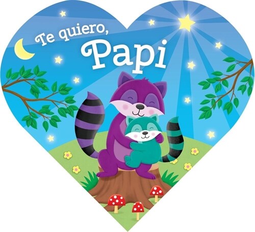 Heart-Shaped BB - I Love Daddy (Spanish) (Board Books)