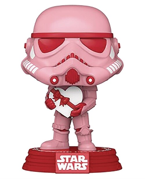 Pop Star Wars Valentines Stormtrooper with Heart Vinyl Figure (Other)