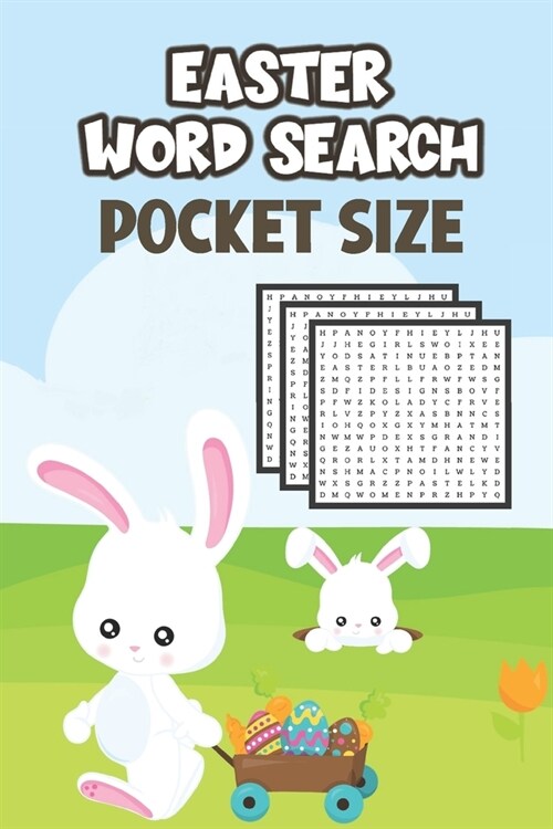 Easter Word Search Pocket Size: Word Search Puzzle Book for Adults and Kids, With Solutions. Perfect Easter Gifts for Adults, Kids, Teens and Seniors (Paperback)
