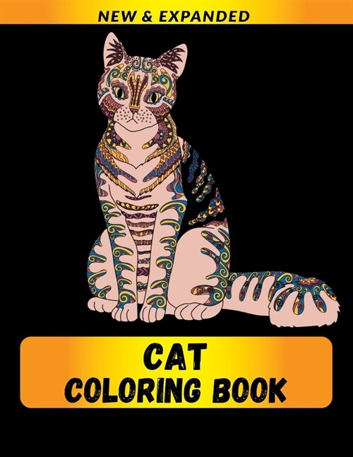 Cat Coloring Book (New & Expanded): Wonderful Cat Coloring Book For Cat Lover, kids, Adults (Paperback)