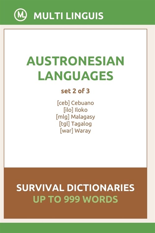 Austronesian Languages Survival Dictionaries (Set 2 of 3) (Paperback)