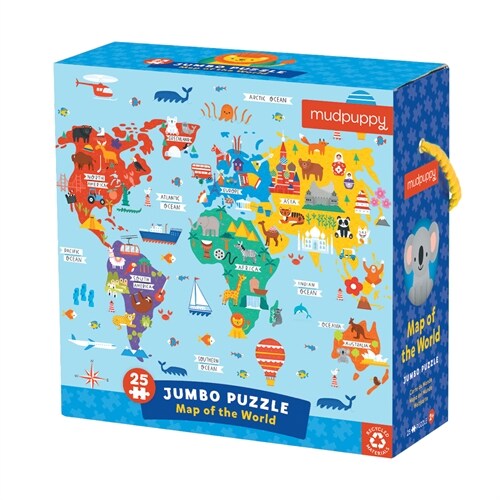 Map of the World Jumbo Puzzle (Other)