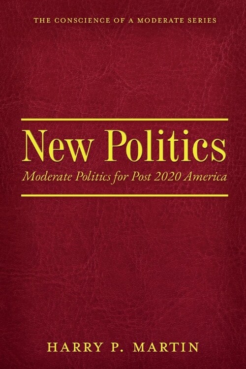 New Politics: Moderate Politics for Post 2020 Americavolume 1 (Paperback)