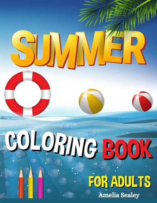 Ocean Coloring Book for Adults: Vacation Adult Coloring Book, Holiday Coloring Book for Adults (Paperback)