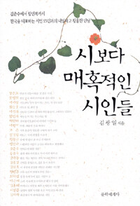 시보다 매혹적인 시인들 :김춘수에서 함민복까지 한국을 대표하는 시인 23인과의 내밀하고 황홀한 만남 