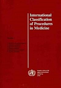 International Classification of Procedures in Medicine (Paperback)