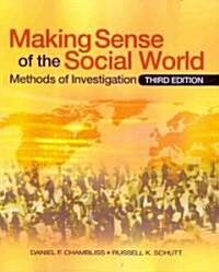 Making Sense of the Social World: Methods of Investigation (Paperback, 3)