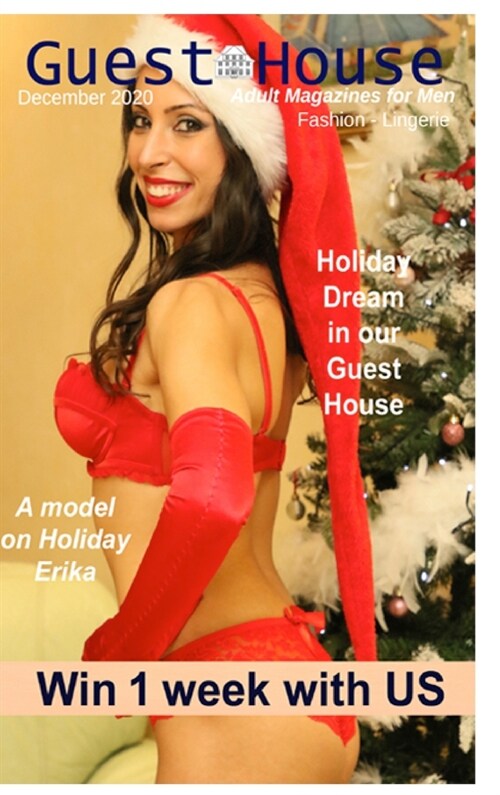 Guest House - Adult Magazines for Men: A beautiful house where guests share their passions: sexy pics of females, sexy poses, lingerie and boudoir pho (Hardcover)