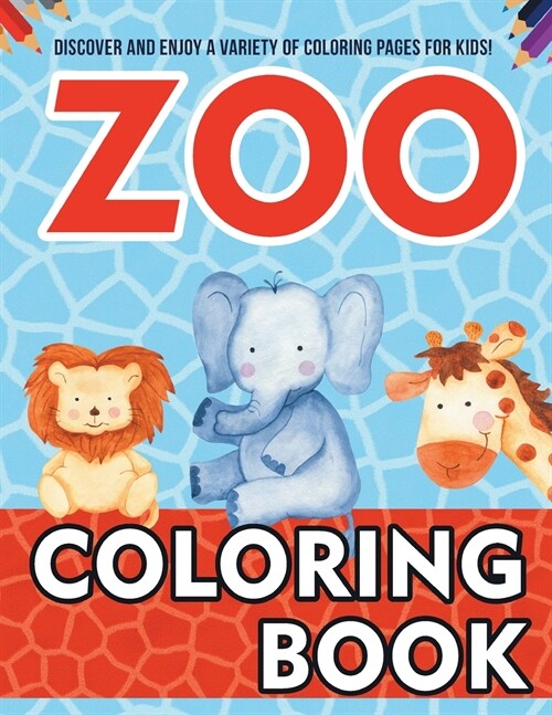 Zoo Coloring Book! (Paperback)