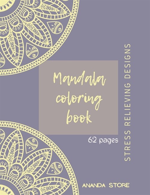 Mandala Coloring Book: Mandala Coloring Book for Adults: Beautiful Large Print Patterns and Floral Coloring Page Designs for Girls, Boys, Tee (Paperback)