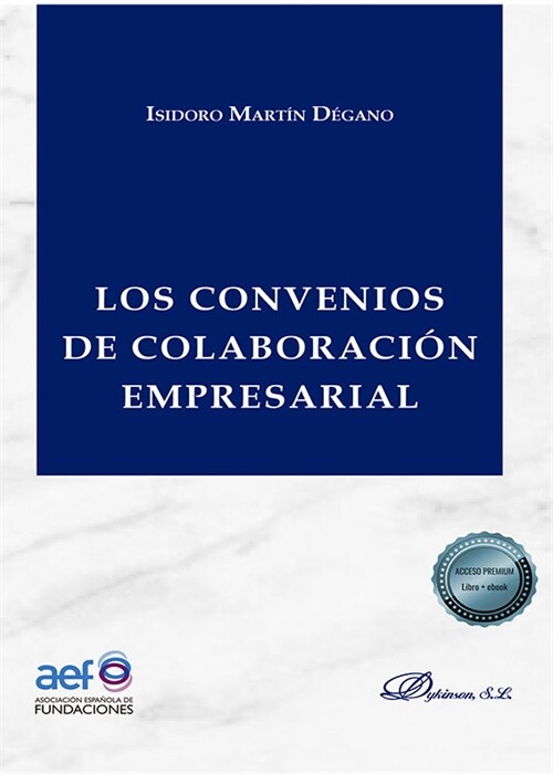 LOS CONVENIOS DE COLABORACION EMPRESARIAL (Fold-out Book or Chart)