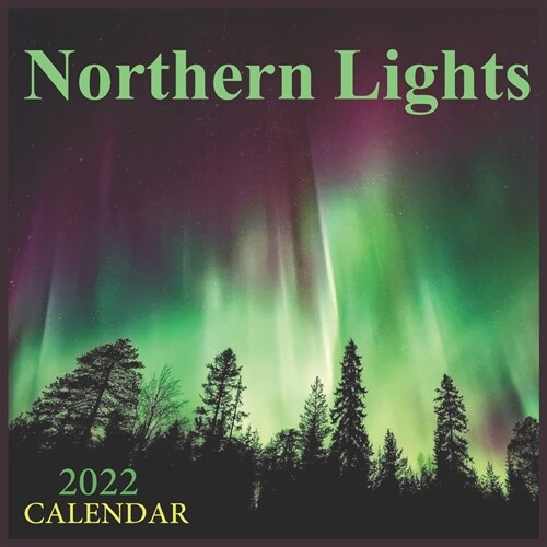 Northern Lights Calendar 2022: Calendar 2022 Aurora Borealis, Monthly Calendar (Calendars 2022)12-Month Calendar 2022 (Paperback)