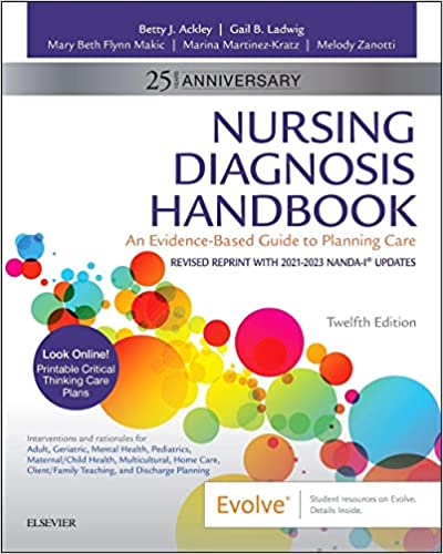 Nursing Diagnosis Handbook, 12th Edition Revised Reprint with 2021-2023 Nanda-I(r) Updates (Paperback, 12)