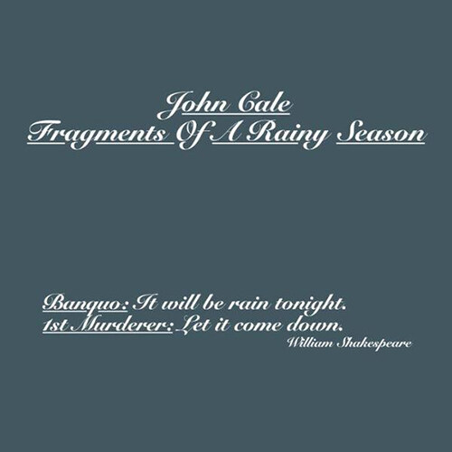 [수입] John Cale - Fragments Of A Rainy Season [2CD]