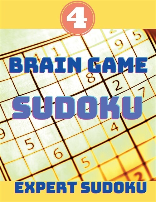Brain Game - Sudoku: Hard Sudoku Puzzle Book Volume 4 (Paperback)