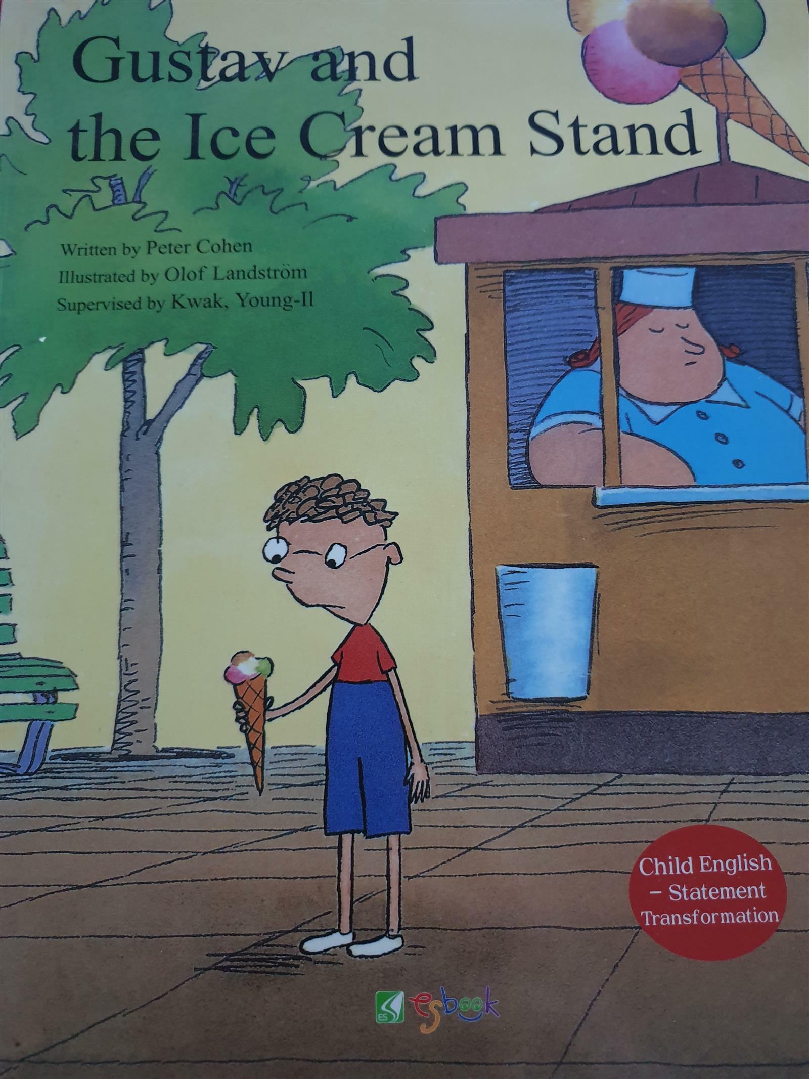 Gustav and the ice cream stand
