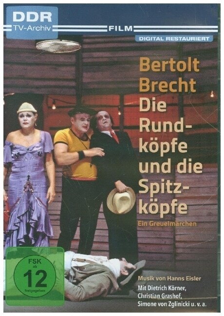 Die Rundkopfe und die Spitzkopfe, 1 DVD (DVD Video)