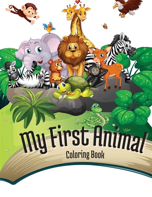 My First Animal Coloring Book (Paperback)