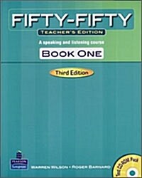 Fifty-fifty 1: Teachers Edition (Paperback, CD-Rom 2 포함, 3rd)