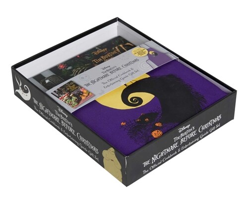 The Nightmare Before Christmas: The Official Cookbook & Entertaining Guide Gift Set [With Apron] (Hardcover)