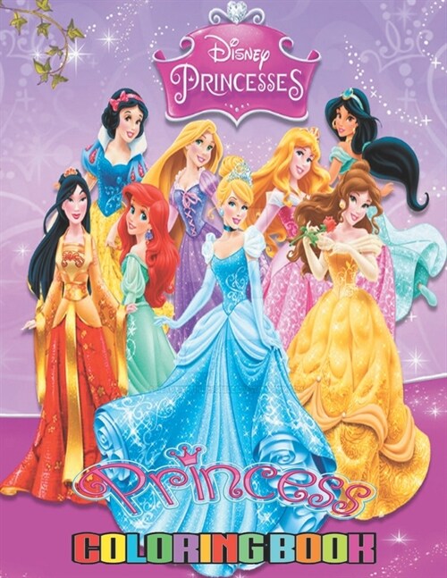 Princess Coloring Book: Coloring Book for Adults and Kids (Paperback)