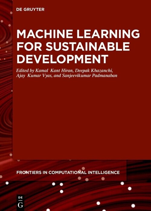 Machine Learning for Sustainable Development (Hardcover)