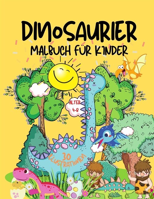 Dinosaurier-Malbuch für Kinder (Paperback)