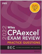 Wiley's CPA Jan 2022 Practice Questions: Business Environment and Concepts (Paperback)