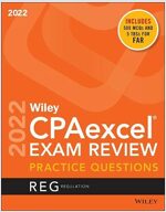 Wiley's CPA Jan 2022 Practice Questions: Regulation (Paperback)