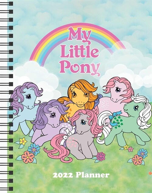 My Little Pony Retro 2022 Monthly/Weekly Planner Calendar (Desk)