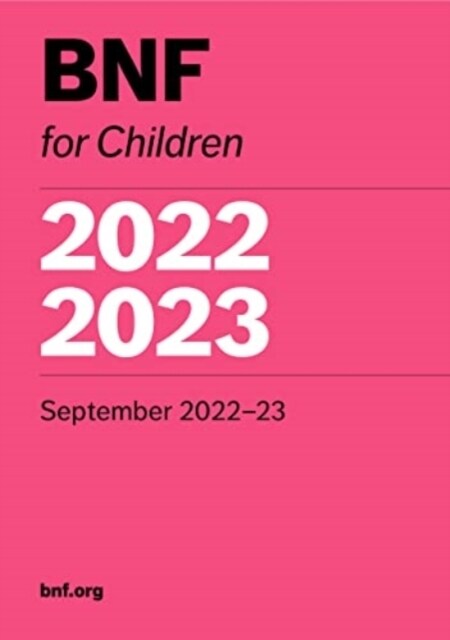 BNF for Children 2022-2023 (Paperback)