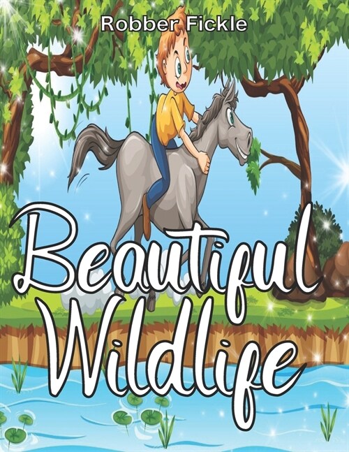 Beautiful Wildlife: An Adult Coloring Book. (Paperback)