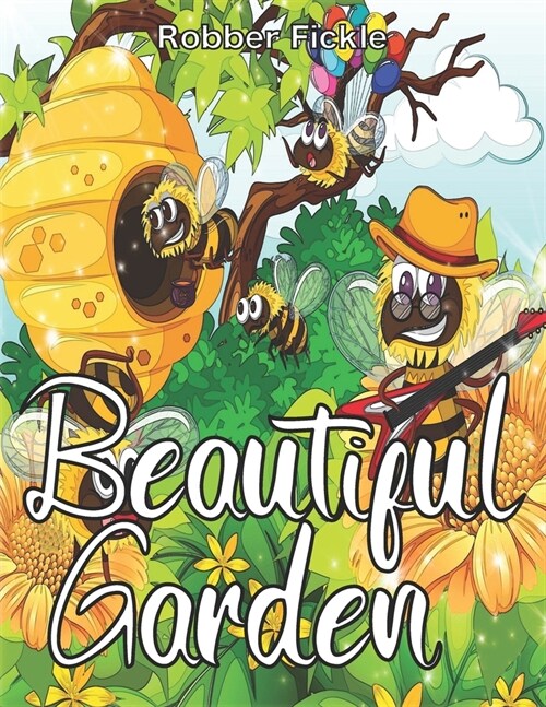 Beautiful Garden: An Adult Coloring Book. (Paperback)