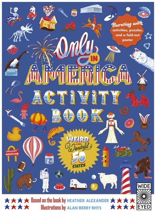 ONLY IN AMERICA ACTIVITY BOOK (Paperback)