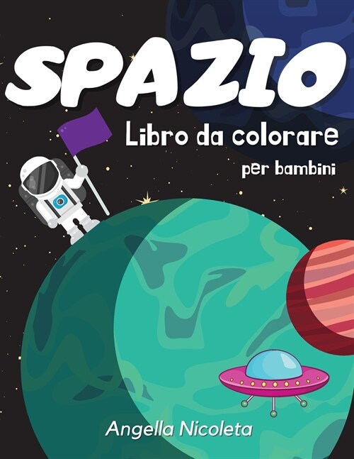 Spazio Libro da colorare per bambini (Paperback)