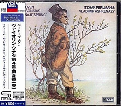 Beethoven : Violin Sonatas Nos.4 & 5 ‘Spring‘ / Vladimir Ashkenazy,Itzhak Perlman [SHM-CD]  