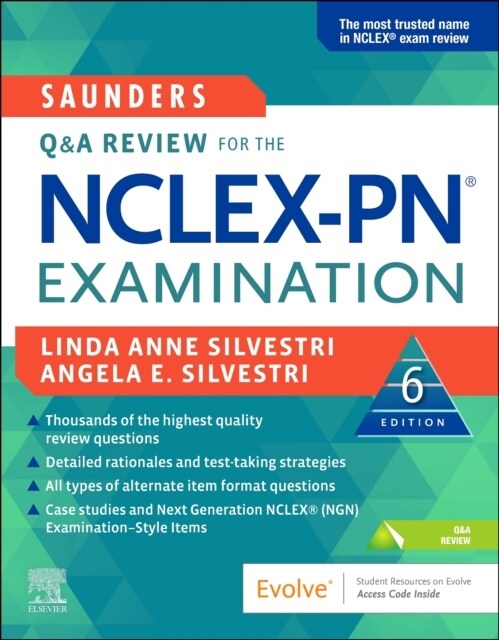 Saunders Q & A Review for the Nclex-Pn(r) Examination (Paperback, 6)