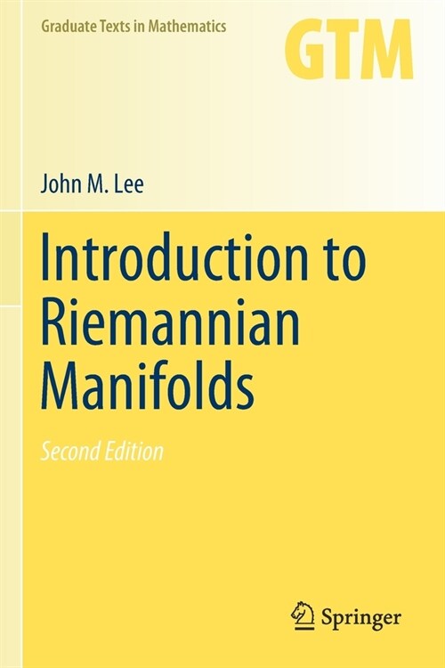Introduction to Riemannian Manifolds (Paperback, 2, 2018)