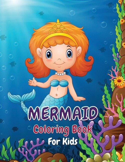 MERMAID COLORING BOOK (Paperback)