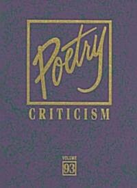 Poetry Criticism (Hardcover)