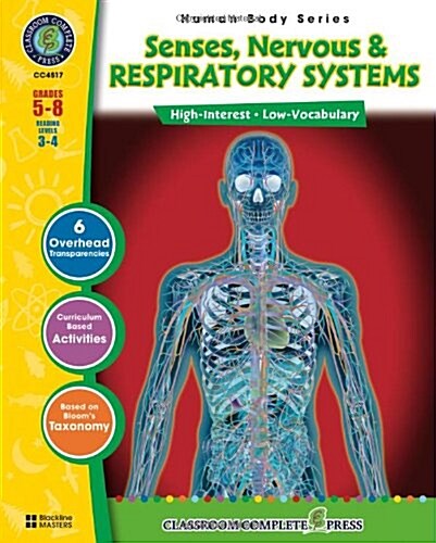 Nervous, Senses & Respiratory Systems (Paperback)