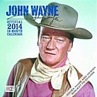 John Wayne 2014 Faces Mini Calendar (Paperback)
