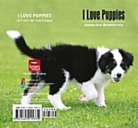 I Love Puppies 2014 Pocket Planner (Hardcover)