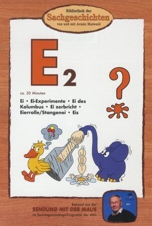Bibliothek der Sachgeschichten - E2, Ei-Experimente/ Ei des Kolumbus / Stangenei / Eis , 1 DVD (DVD Video)