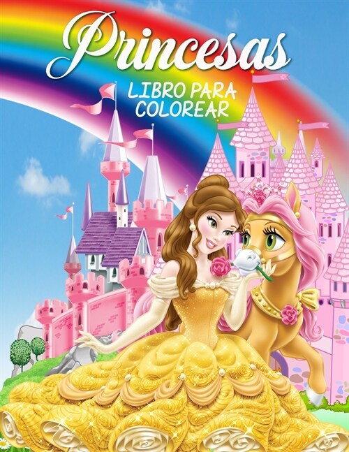 Princesas Libro para Colorear (Paperback)