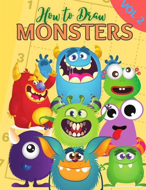알라딘 How to Draw Monsters (Paperback)